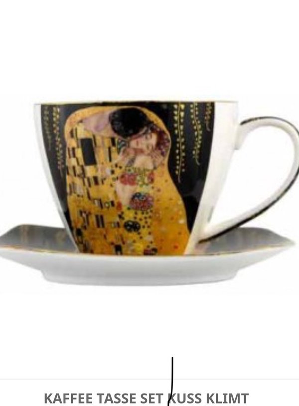 Kaffeetasse „Die Erfüllung“ von Klimt aus Wien